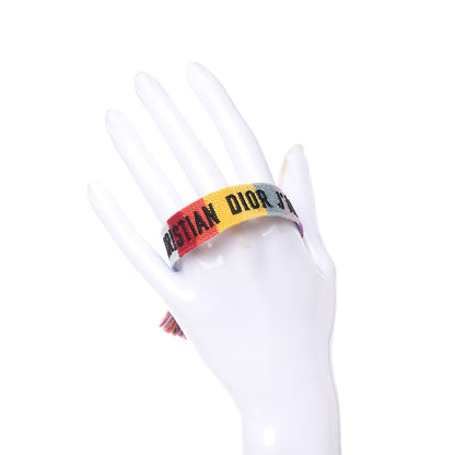 Christian Dior Woven Cotton J'Adior Friendship Bracelet 2 of 3