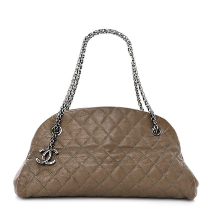 Chanel Caviar Quilted Medium Just Mademoiselle Beige 1 of 14