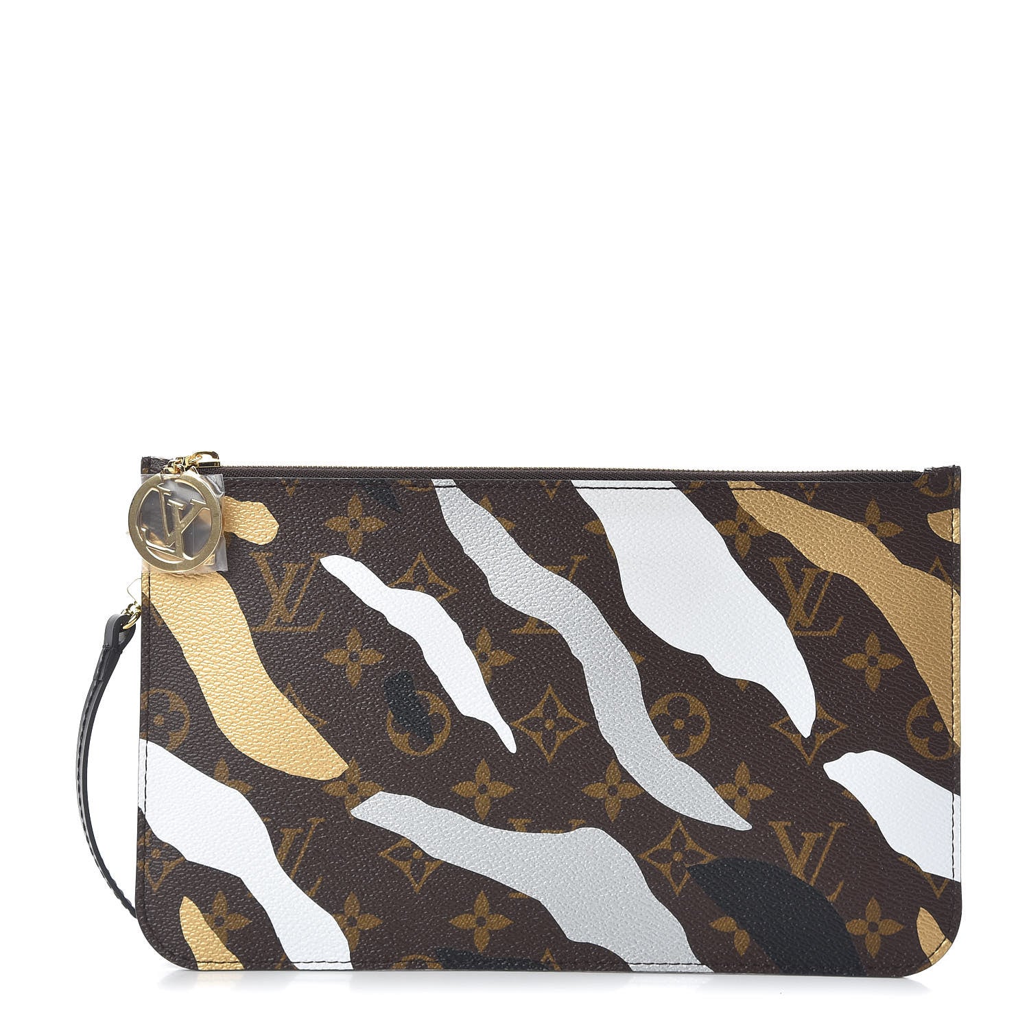 Louis Vuitton X LOL Monogram Neverfull MM GM Pochette Gold Silver 1 of 7