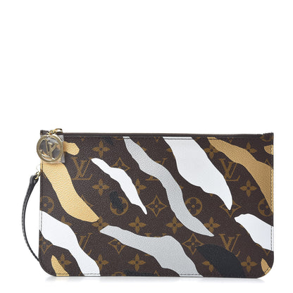 Louis Vuitton X LOL Monogram Neverfull MM GM Pochette Gold Silver 1 of 7