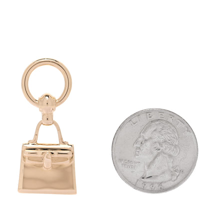 Hermes Permabrass Mini Kelly Twilly Ring 2 of 4