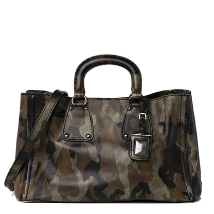 Prada Saffiano Camouflage Military Tote Mimetico 1 of 20