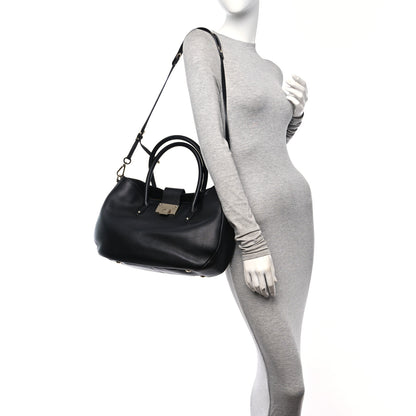 Jimmy Choo Grainy Calf Rania Black 3 of 9