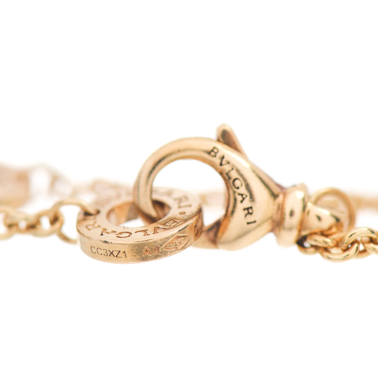 Bulgari 18K Yellow Rose White Gold B.Zero1 Bracelet 4 of 5