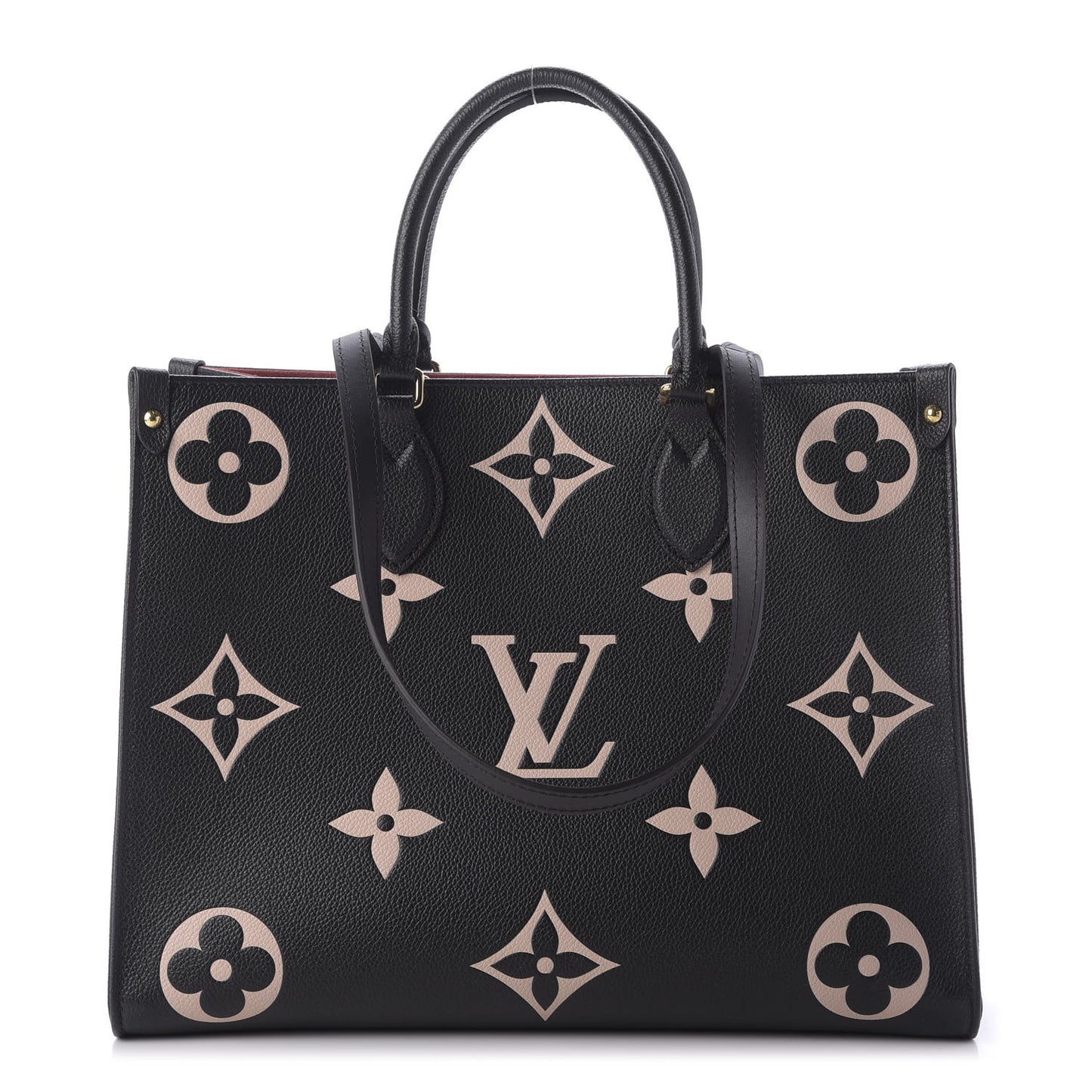 Empreinte Monogram Giant Onthego MM Black Beige