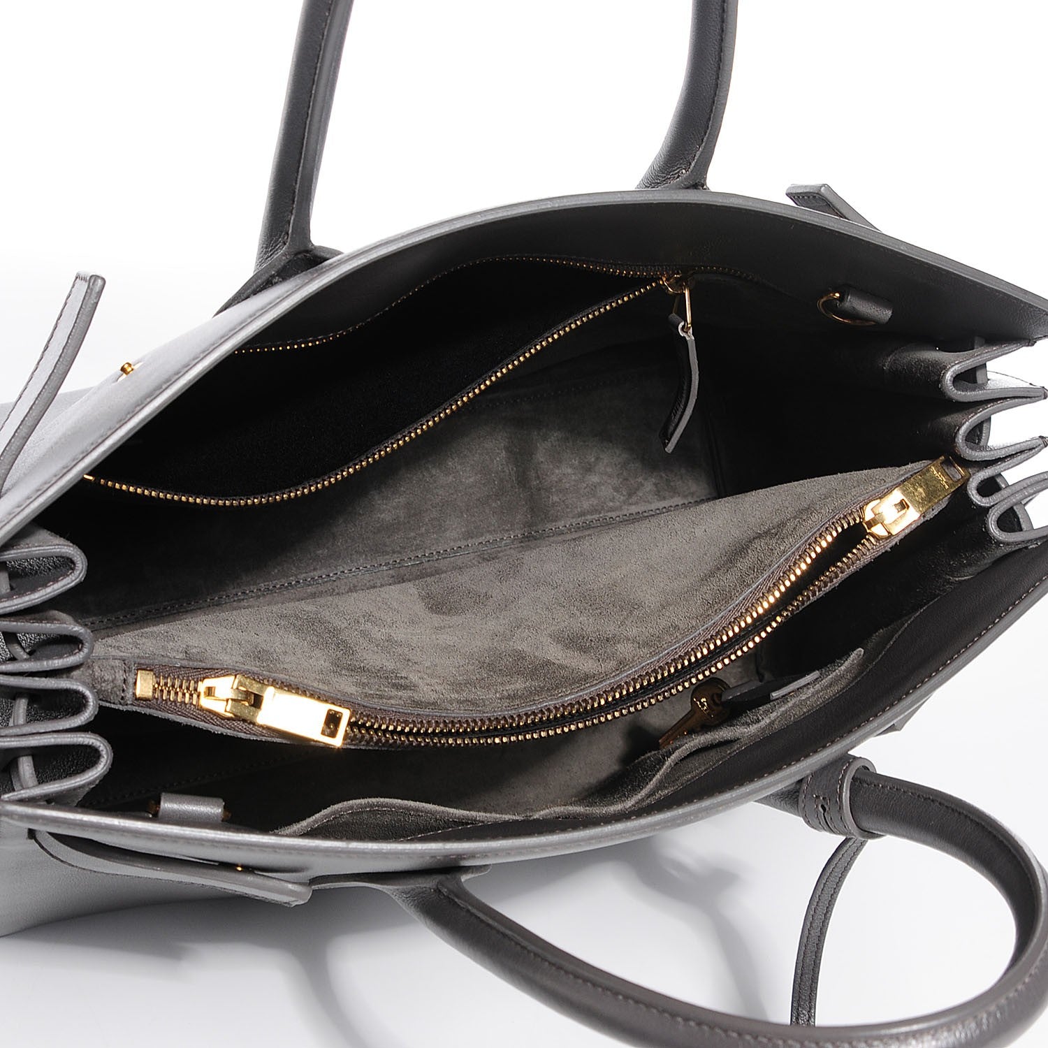 Saint Laurent Calfskin Small Sac De Jour Earth 5 of 8