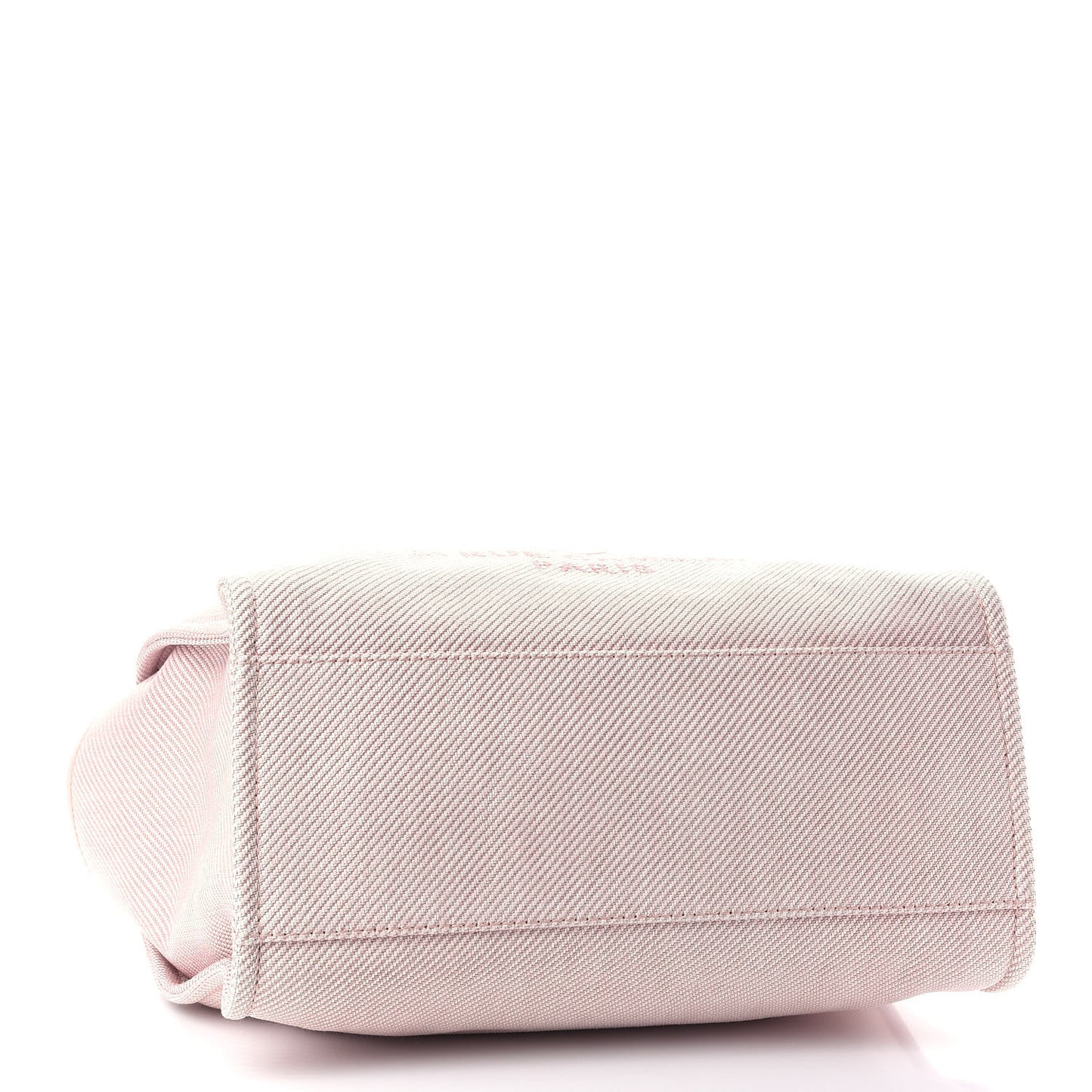 Mixed Fibers Calfskin Medium Deauville Tote Rose Pink