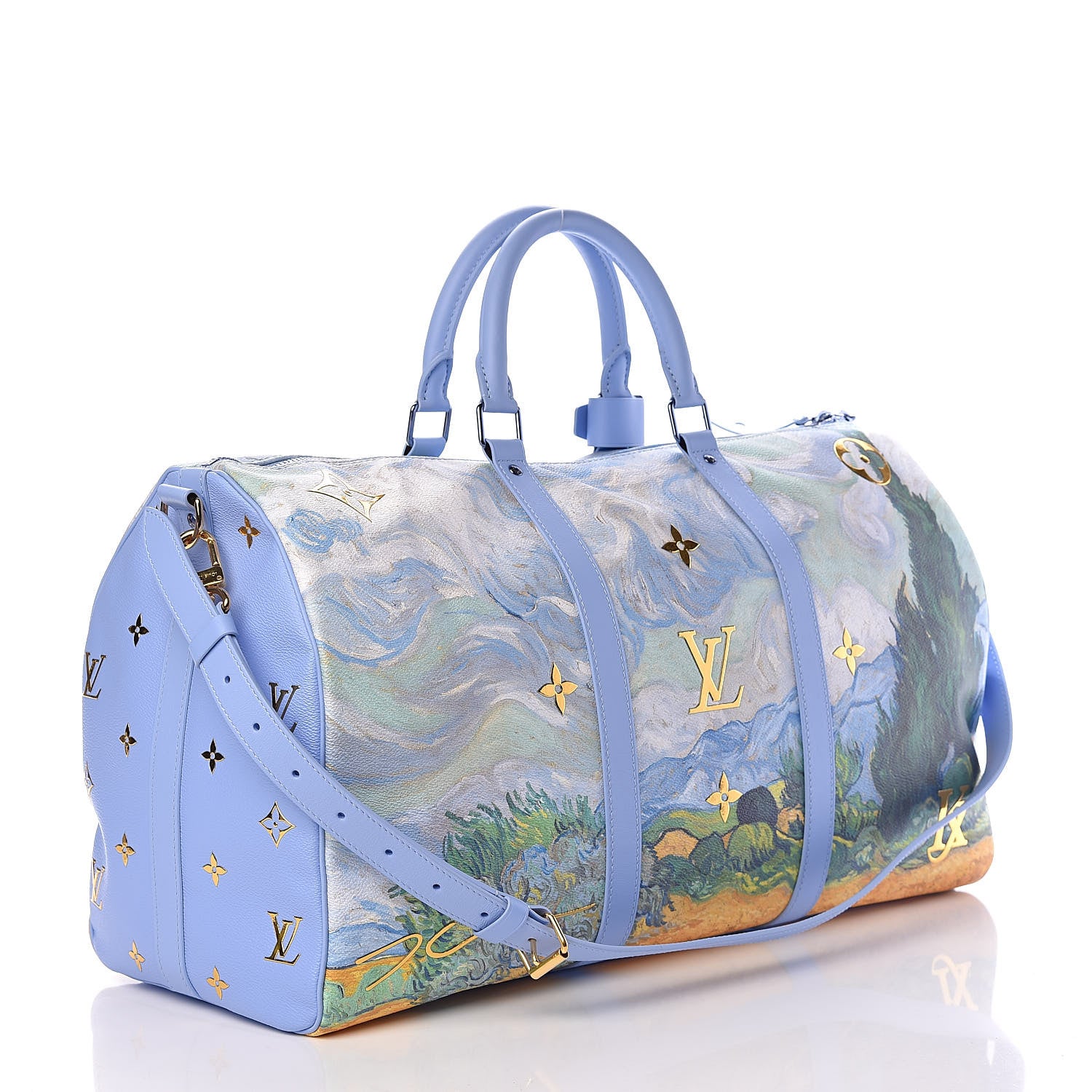 Louis Vuitton Masters Van Gogh Keepall Bandouliere 50 3 of 14