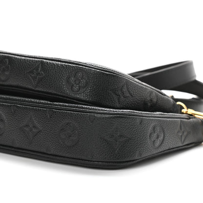 Louis Vuitton Empreinte Monogram Giant Multi Pochette Accessories Black 10 of 12