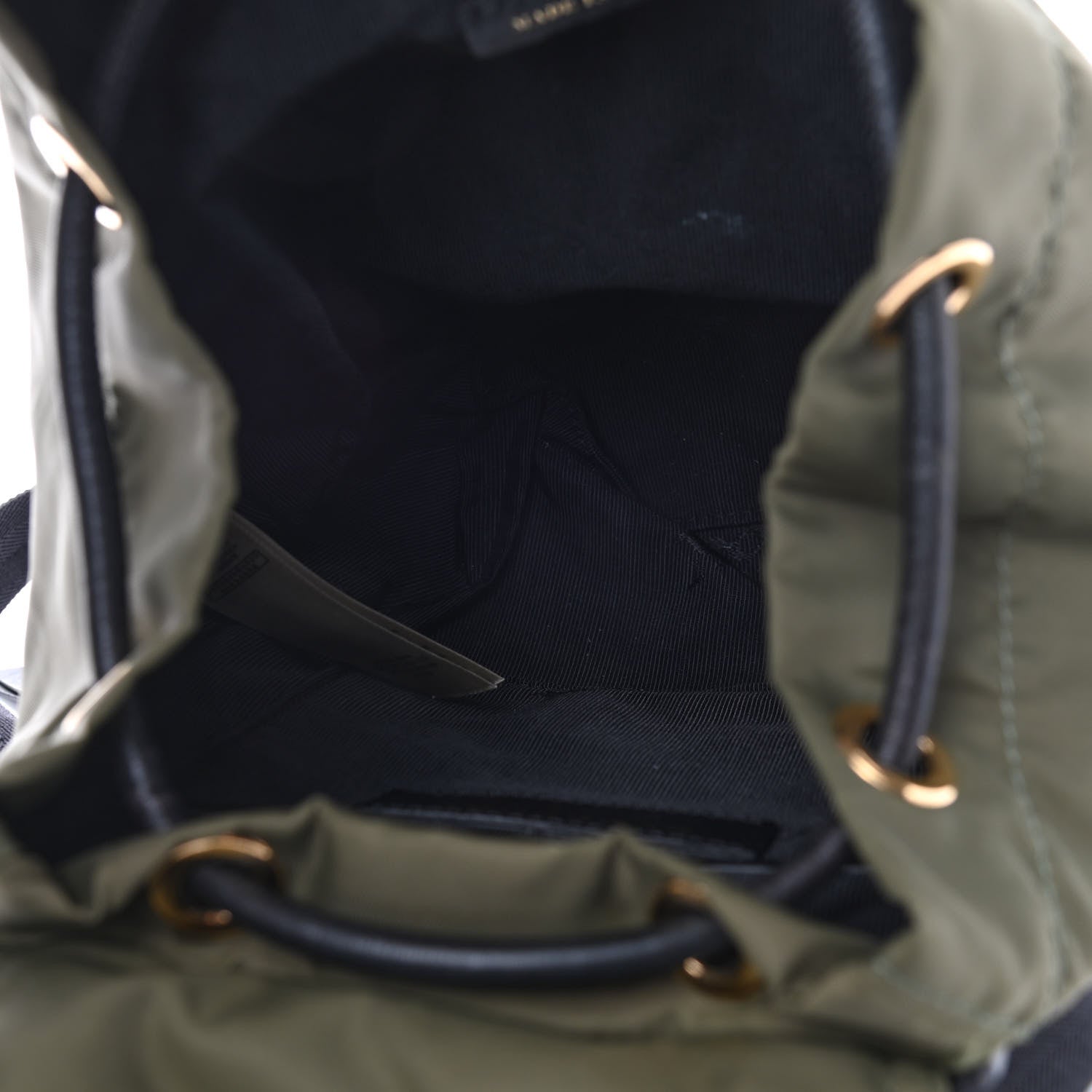 Burberry Nylon Small Crossbody Rucksack Backpack Canvas Green 4 of 7