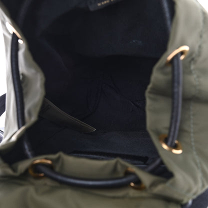Burberry Nylon Small Crossbody Rucksack Backpack Canvas Green 4 of 7
