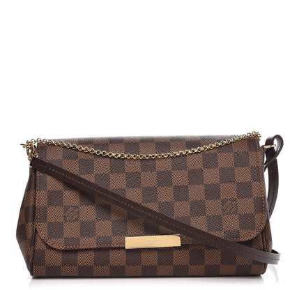 Louis Vuitton Damier Ebene Favorite MM 1 of 8