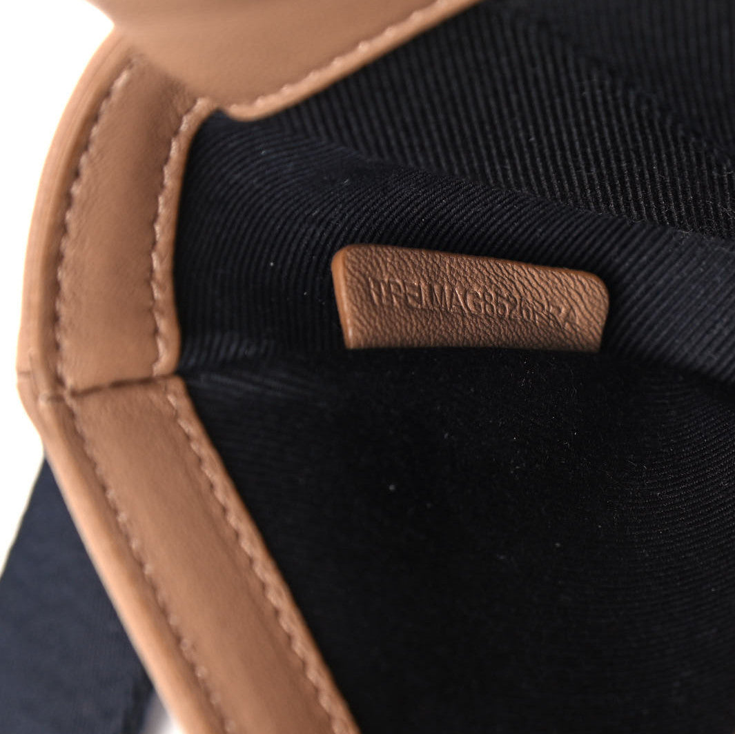 Burberry Lambskin Quilted Lola Belt Bag Camel 7 of 12