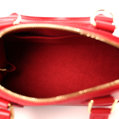 Louis Vuitton Epi Alma BB Castillan Red 5 of 13