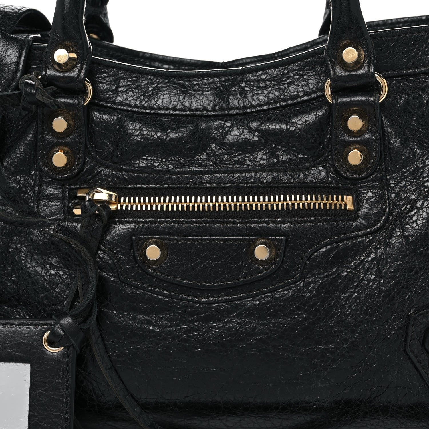 Balenciaga Agneau Classic Gold Hardware S City Black 8 of 11