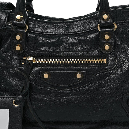 Balenciaga Agneau Classic Gold Hardware S City Black 8 of 11