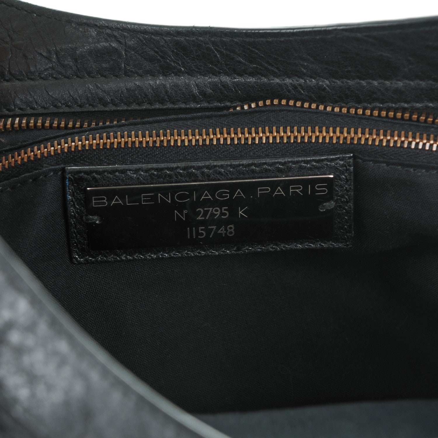 Balenciaga Agneau Classic Hardware City Black 7 of 8