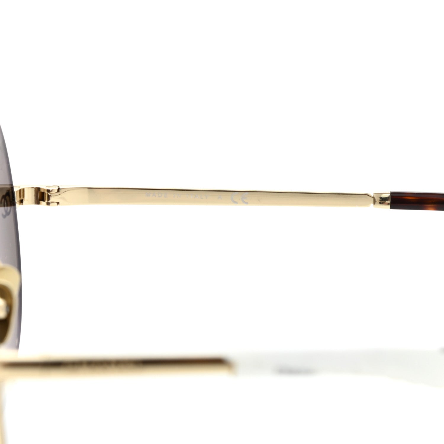 Chanel Round Sunglasses 4268 Gold 6 of 7
