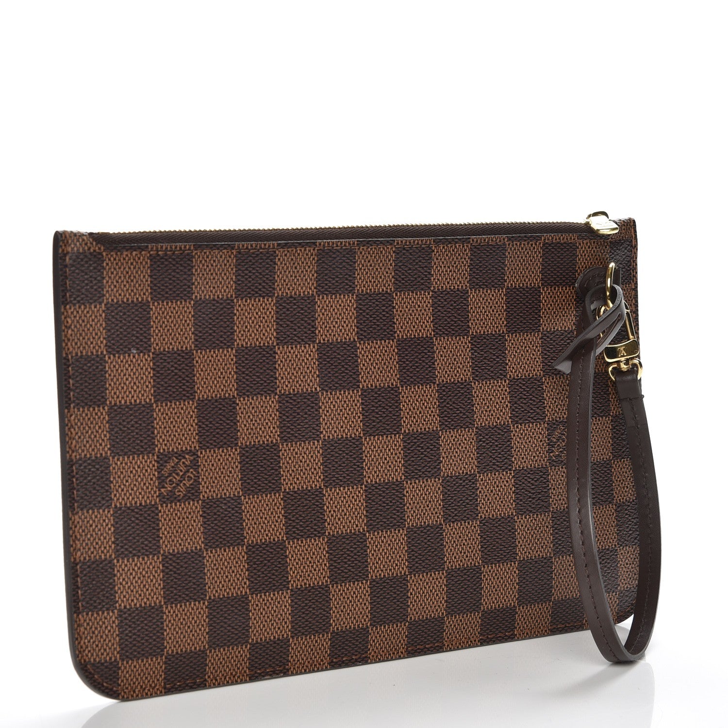 Louis Vuitton Damier Ebene Neverfull MM GM Pochette 3 of 8
