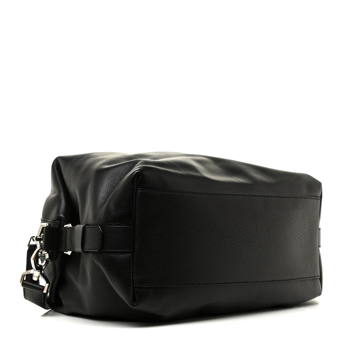 Pebbled Calfskin Small Nightingale Black