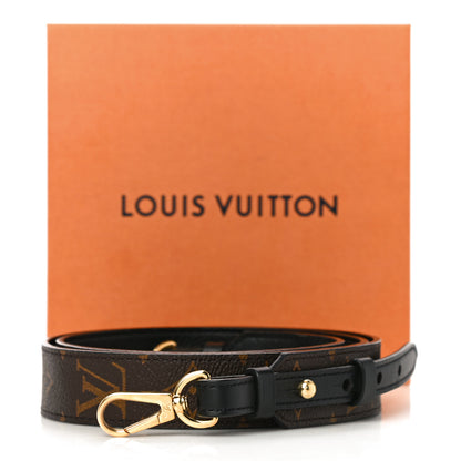 Louis Vuitton Monogram Bandouliere Shoulder Strap XL Black 6 of 6