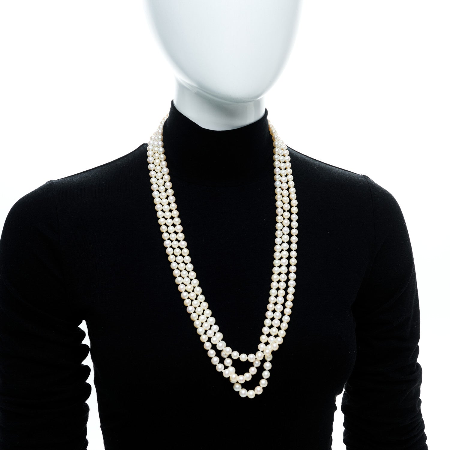 Tiffany Freshwater Cultured Pearl Long Strand Necklace 1905408