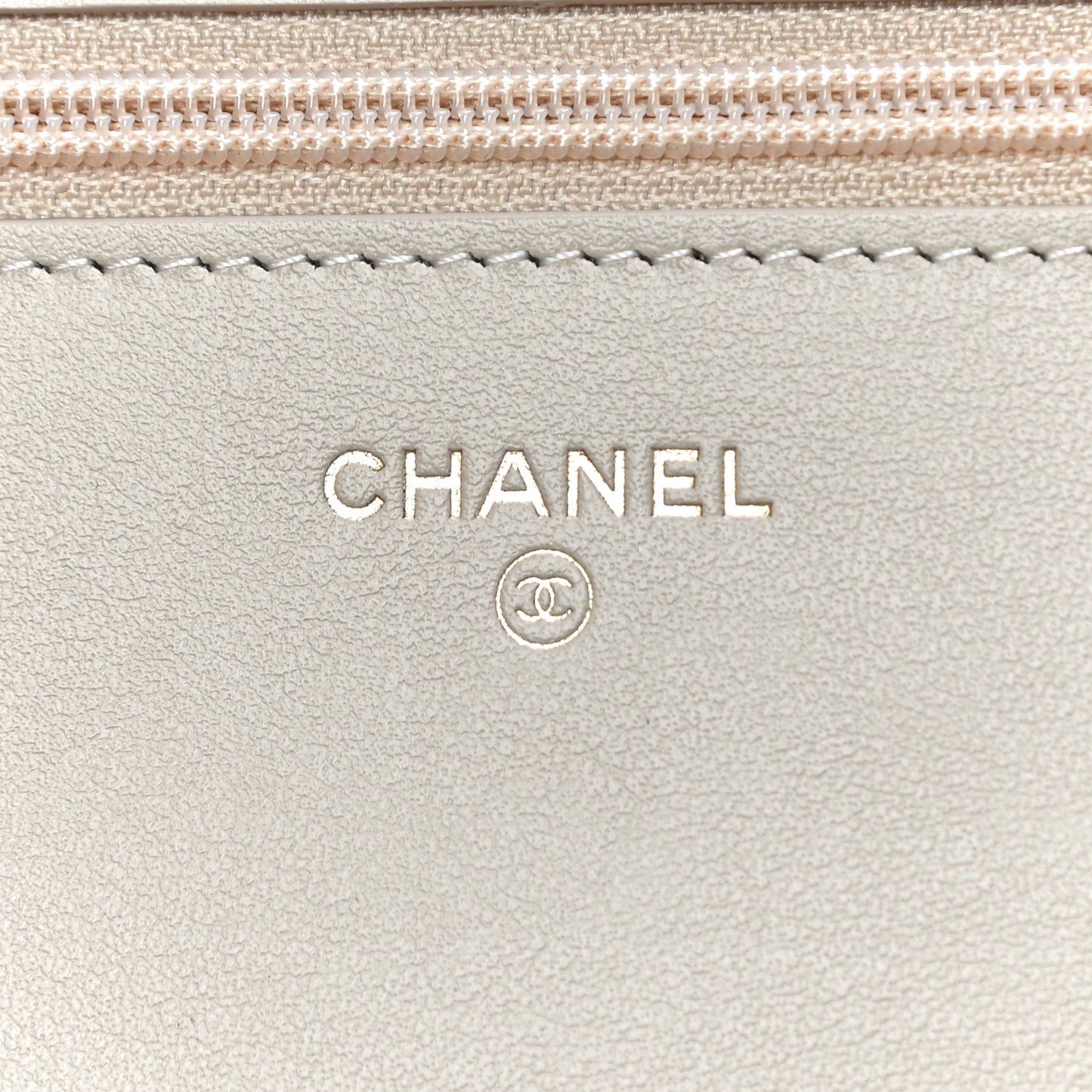 Tweed Shearling Quilted Chanel Wallet On Chain WOC and Coin Purse Beige Black
