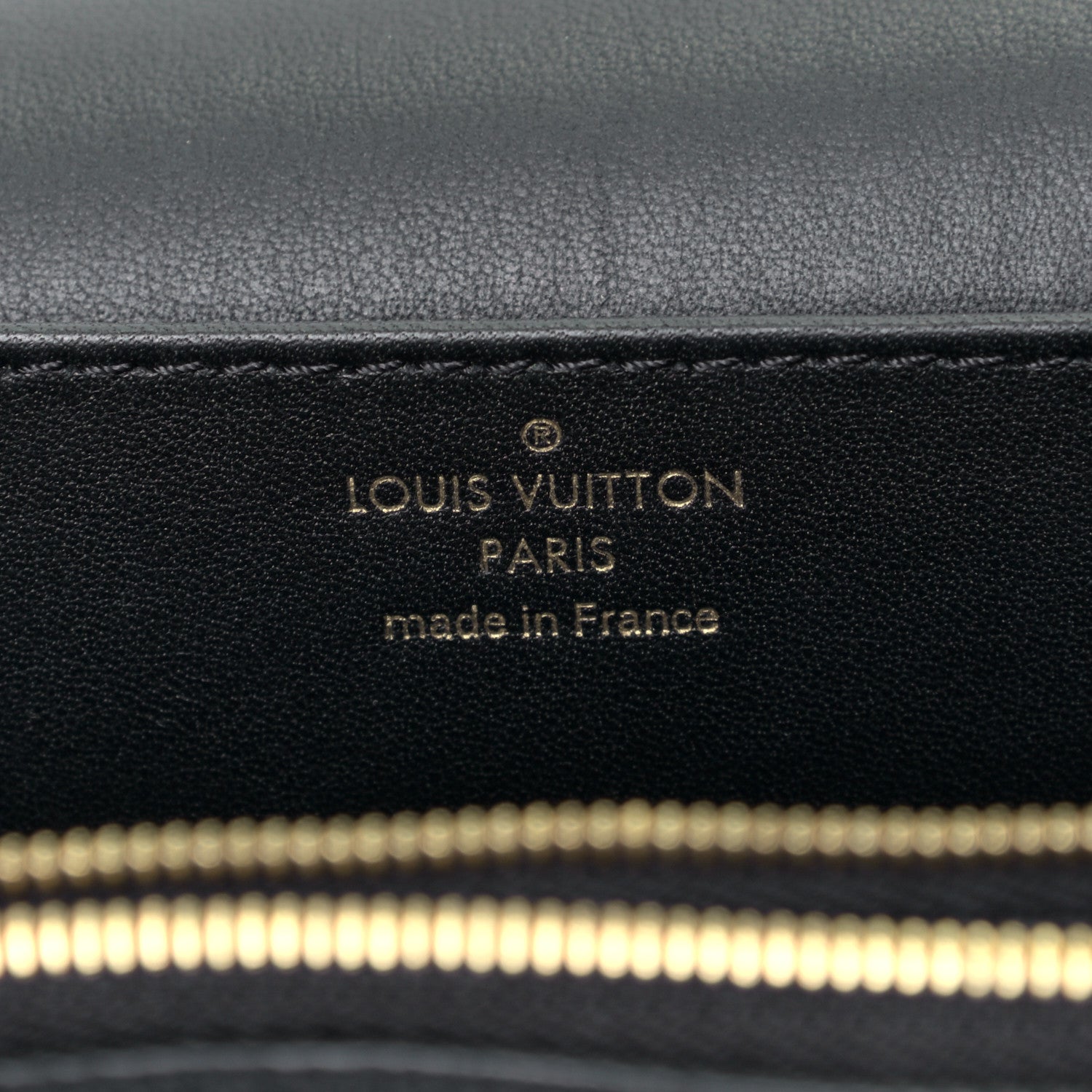 Louis Vuitton Grained Calfskin Vivienne NM Black 5 of 5