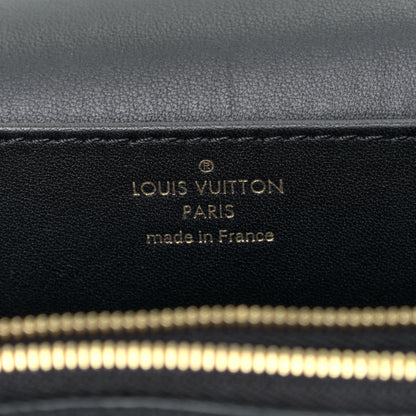 Louis Vuitton Grained Calfskin Vivienne NM Black 5 of 5
