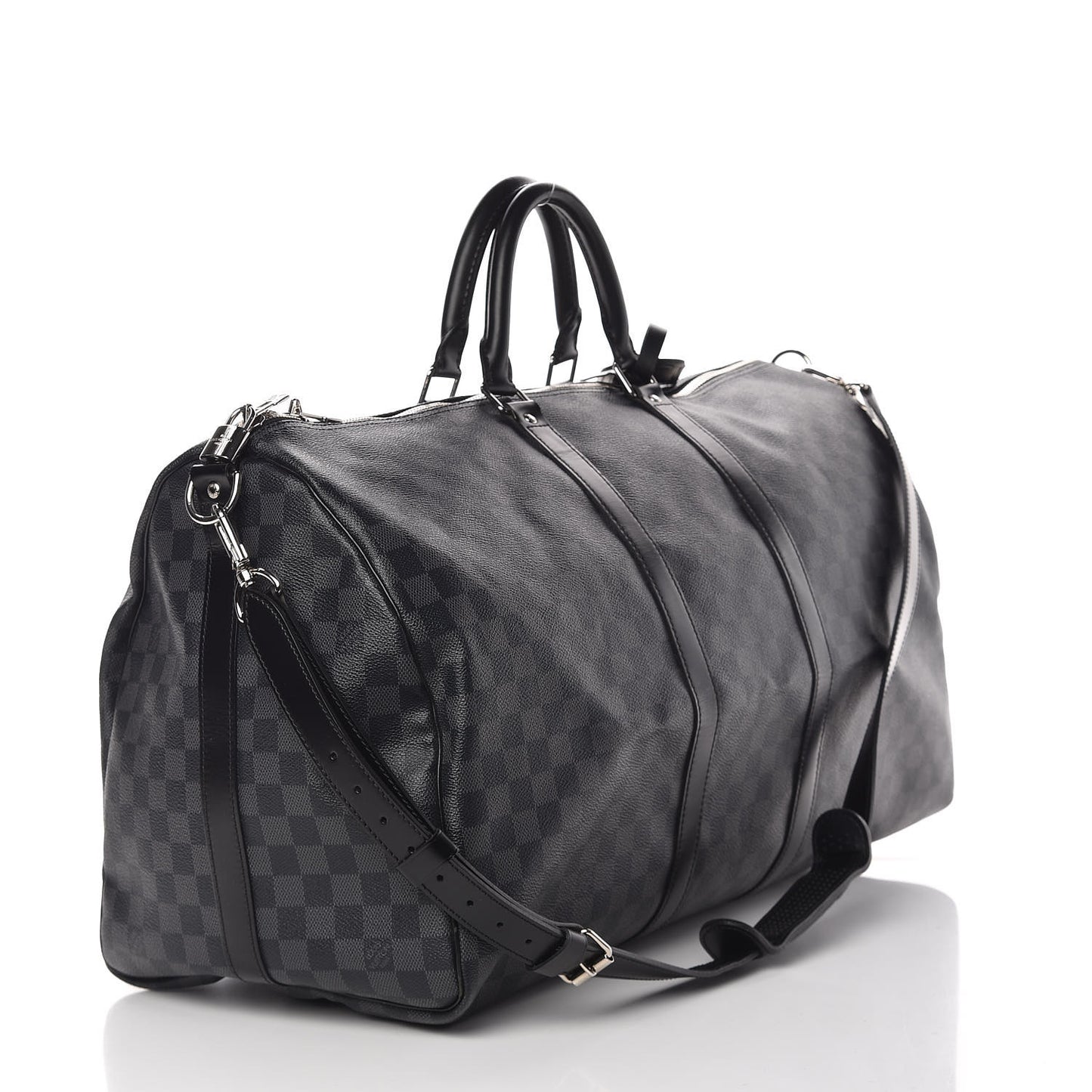 Damier Graphite Keepall Bandouliere 55