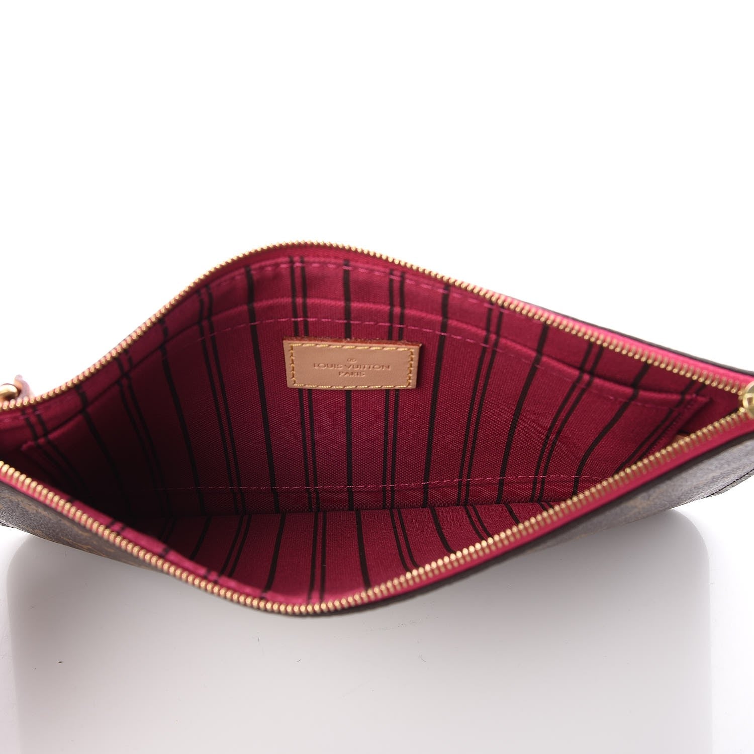 Louis Vuitton Monogram Neverfull MM GM Pochette Pivoine 8 of 8