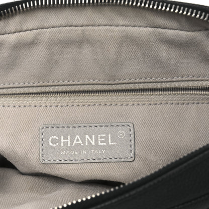 Chanel Caviar Quilted Medium Easy Flap Black 6 of 11
