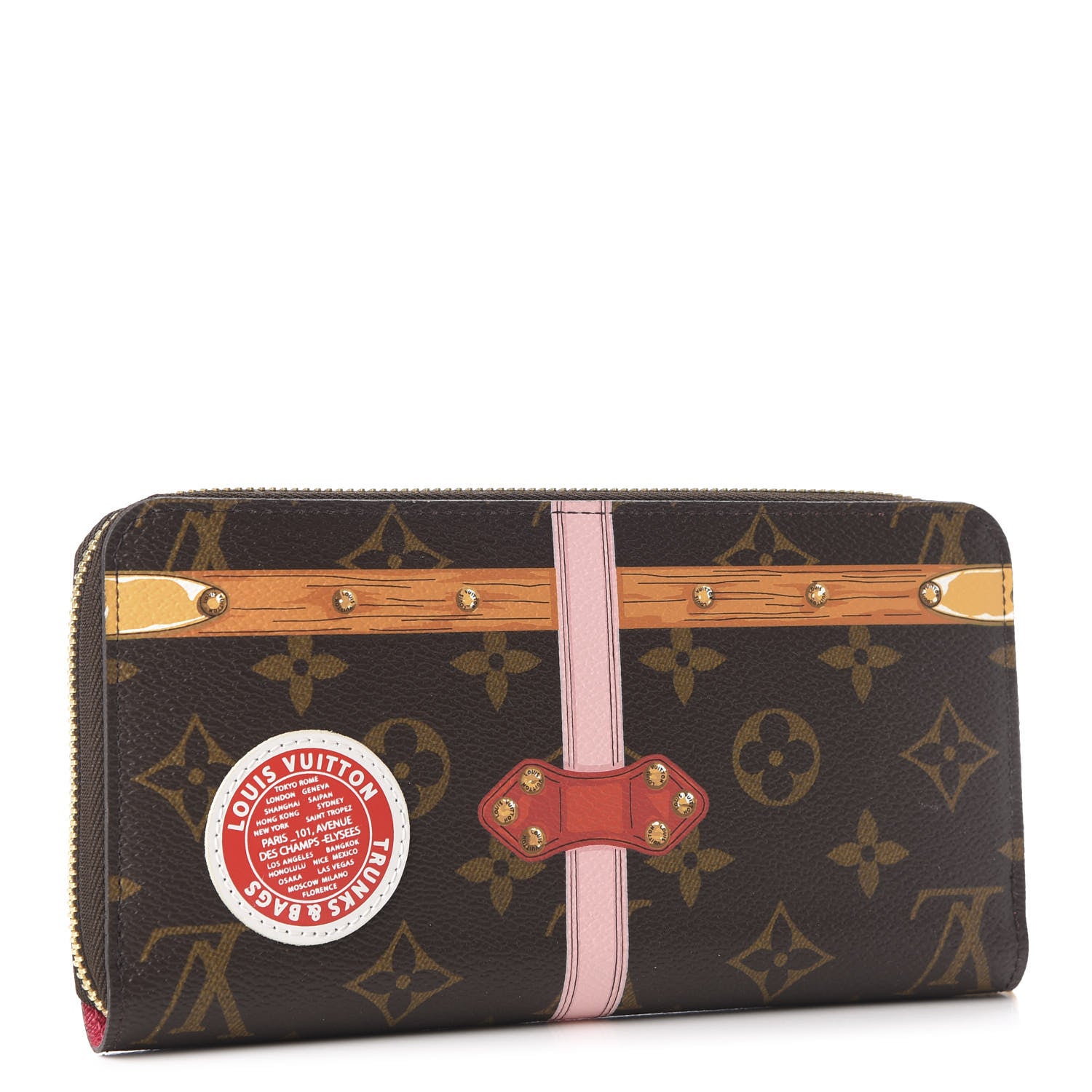 Louis Vuitton Monogram Summer Trunks Zippy Wallet 2 of 10
