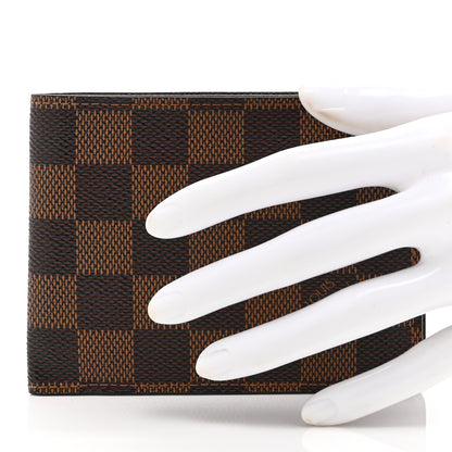 Louis Vuitton Damier Ebene Multiple Wallet 2 of 10