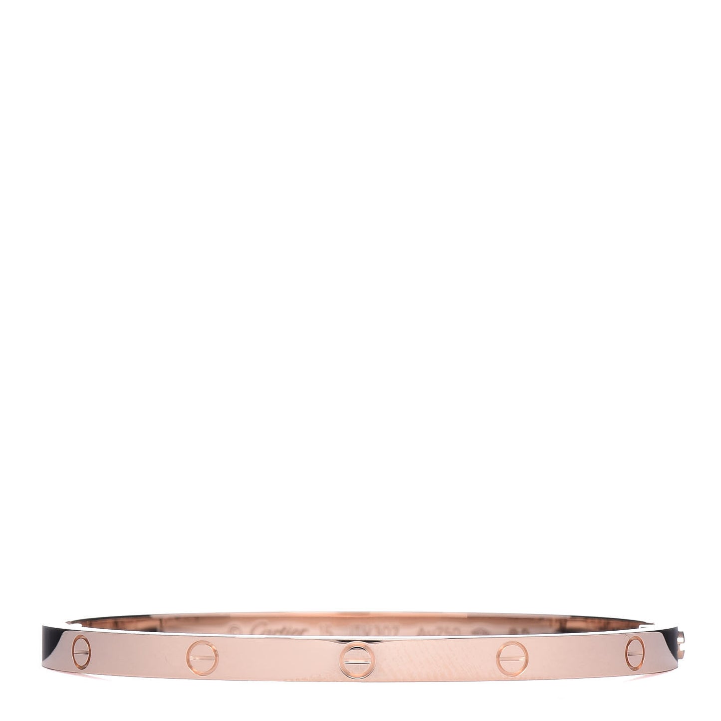 18K Pink Gold Small LOVE Bracelet 15