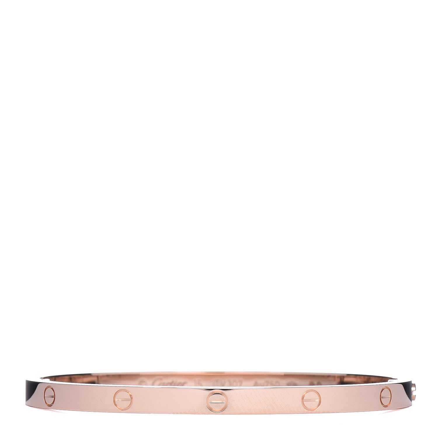 Cartier 18K Pink Gold Small LOVE Bracelet 15 3 of 5