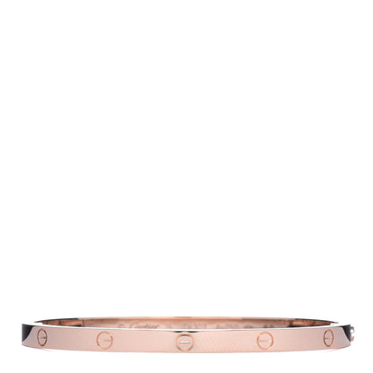 Cartier 18K Pink Gold Small LOVE Bracelet 15 3 of 5