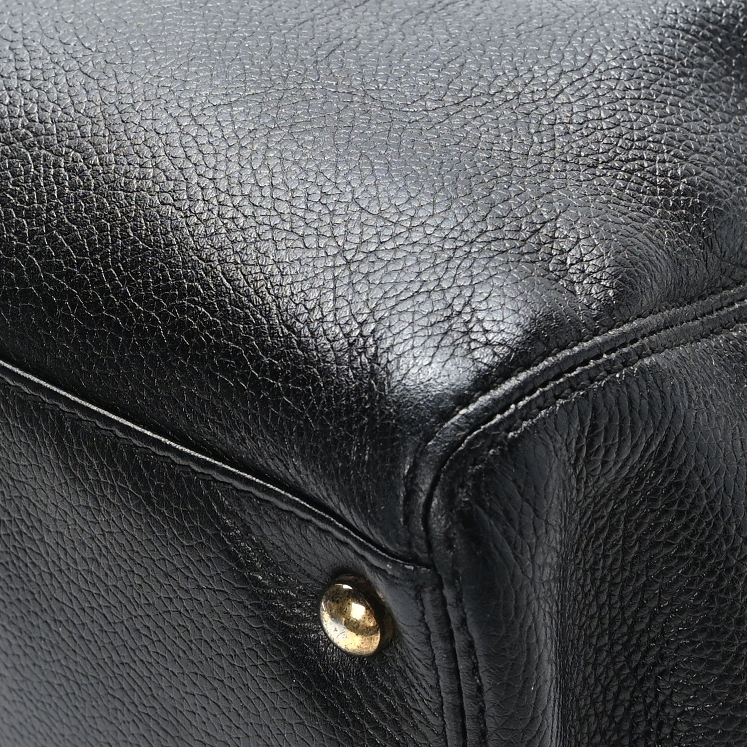 Chanel Deerskin Cerf Executive Shopper Tote Black 9 of 12