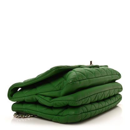 Chanel Calfskin Quilted Tender Touch Flap Bag Green 4 of 10