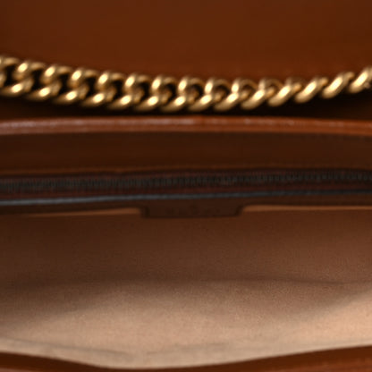 Gucci Azalea Calfskin Matelasse Diagonal Small GG Marmont Shoulder Bag Cuir 5 of 7