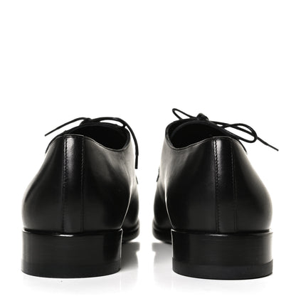 Saint Laurent Calfskin Mens Simon Derby Lace Up Shoes 41.5 Black 5 of 10