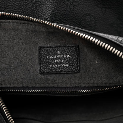Louis Vuitton Mahina Beaubourg Hobo MM Black 6 of 10