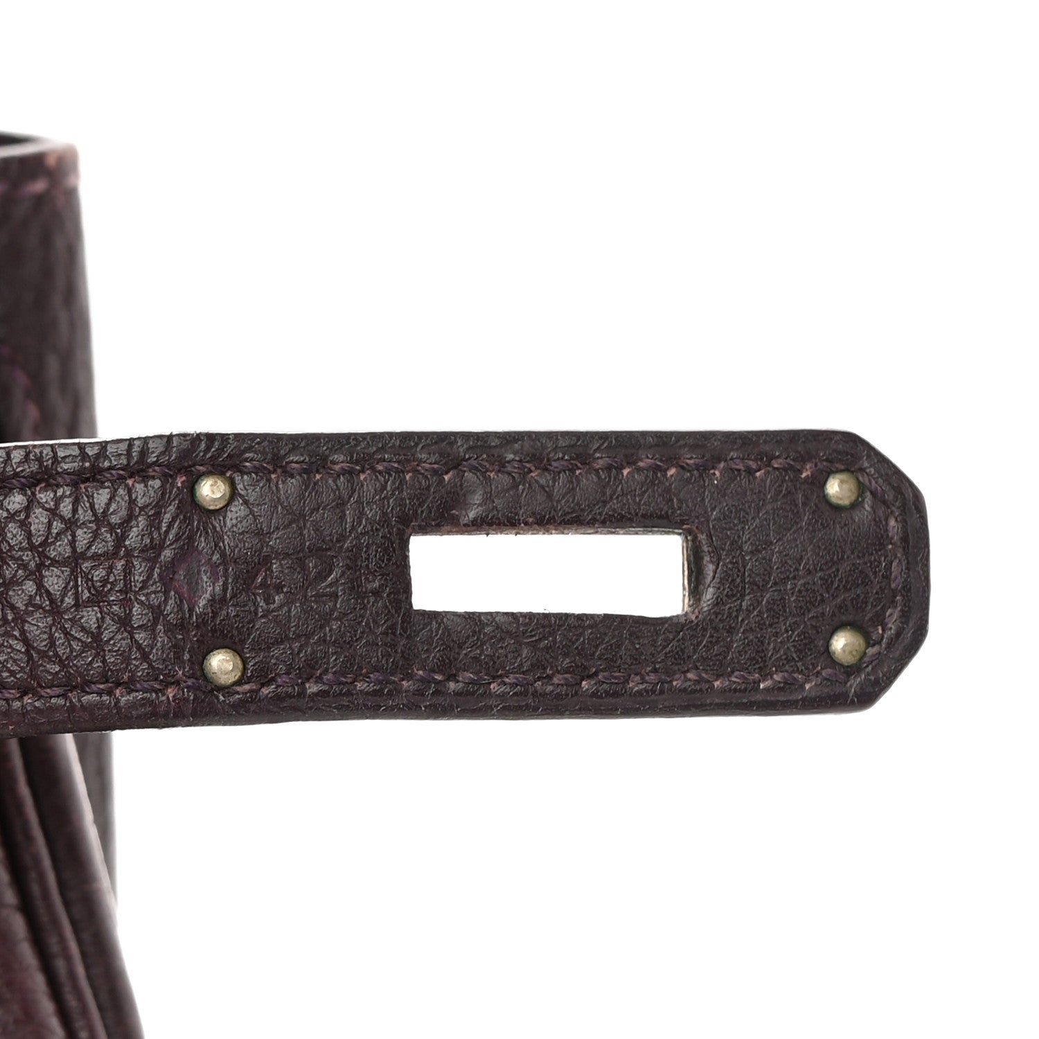 Hermes Taurillon Clemence Kelly Retourne 28 Raisin 7 of 24