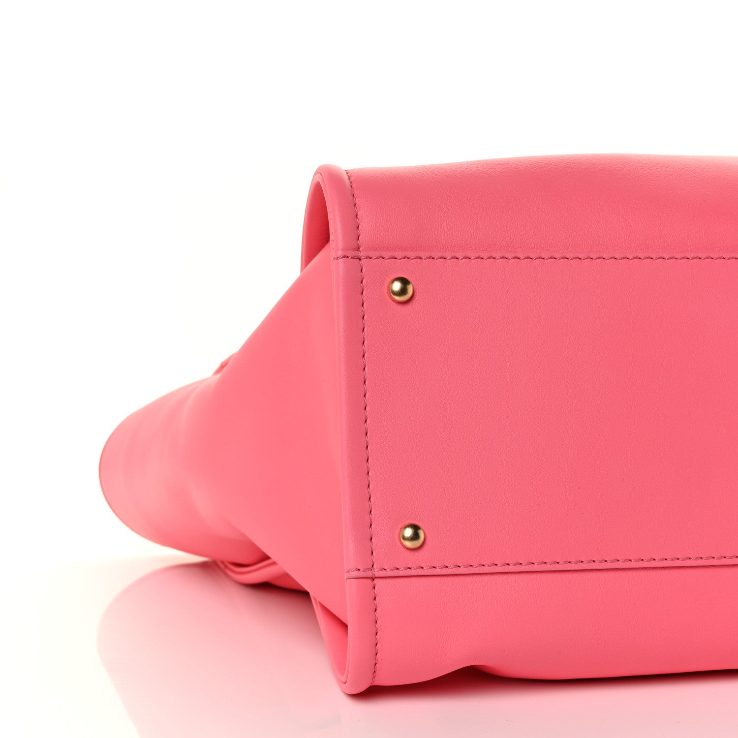 Chanel Calfskin Medium Deauville Tote Coral Pink 7 of 8