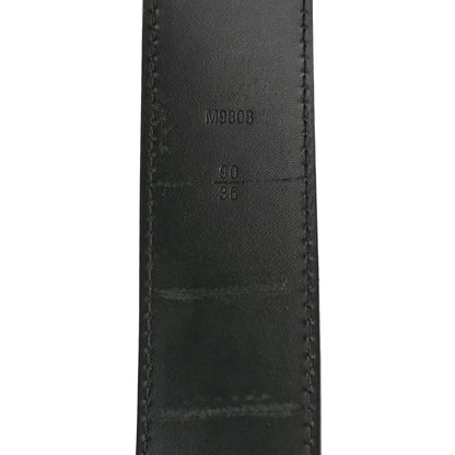Louis Vuitton Damier Graphite 40mm LV Initiales 90 36 Belt 6 of 9