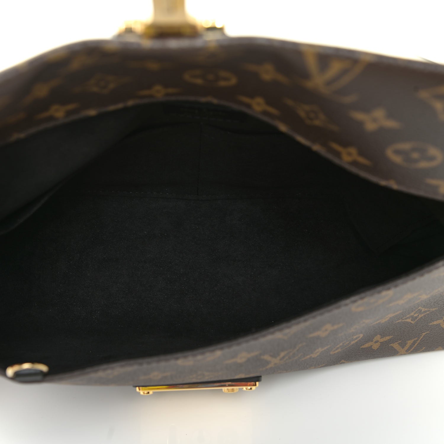 Louis Vuitton Monogram Sac Triangle PM Black 5 of 12