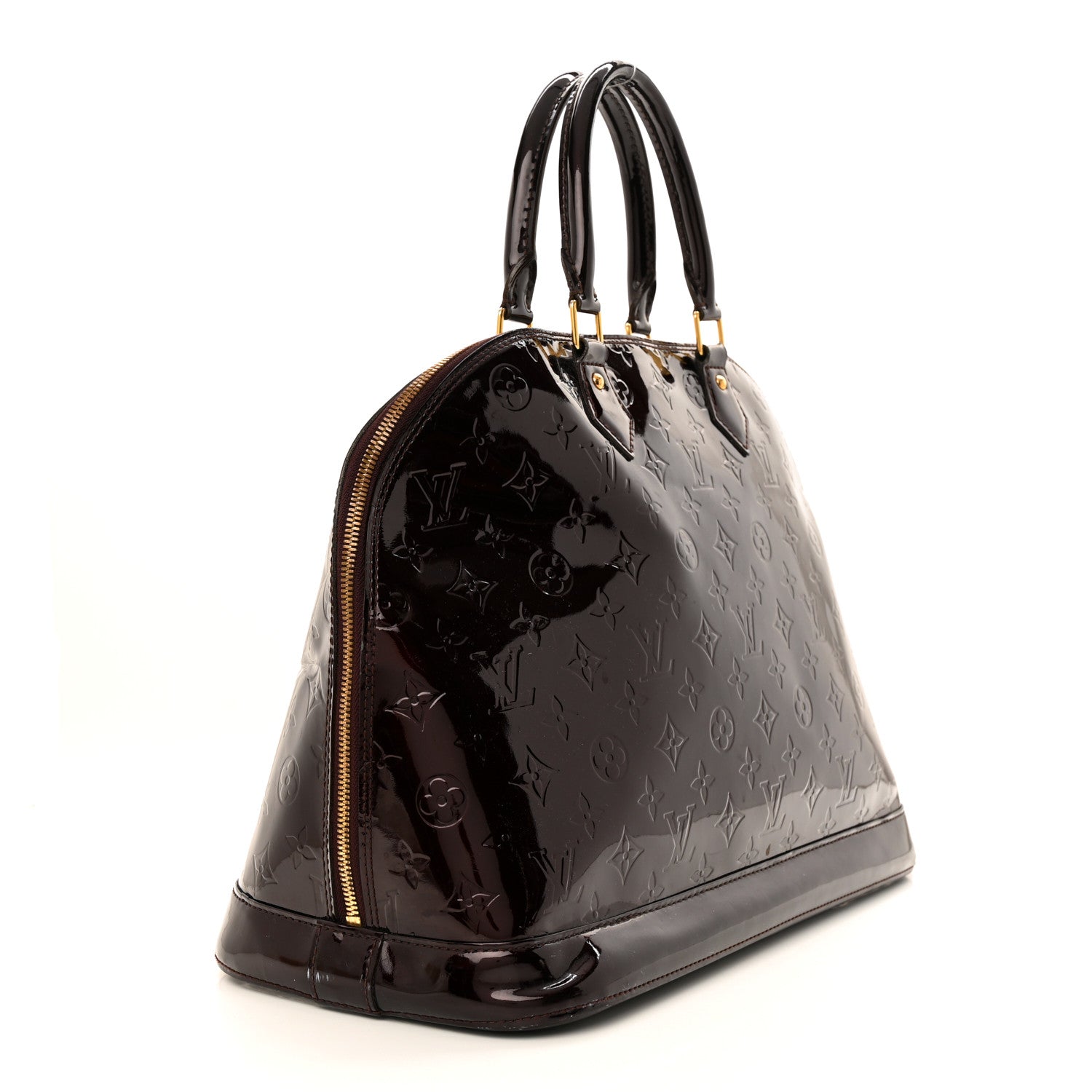 Louis Vuitton Vernis Alma GM Amarante 3 of 22