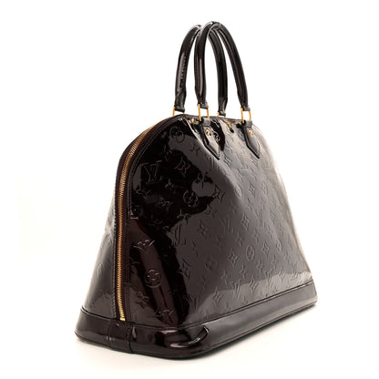 Louis Vuitton Vernis Alma GM Amarante 3 of 22