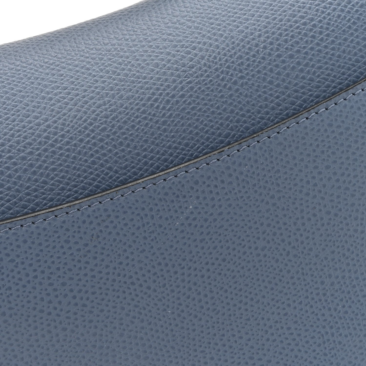 Christian Dior Grained Calfskin Mini Saddle Bag Sky Blue 11 of 11