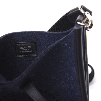 Hermes Feutre Swift Evelyne TPM Bleu Nuit Black 7 of 9